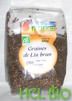 image Graines de Lin Brun 250g