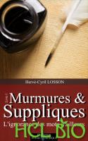 image Livre Murmures & Suppliques