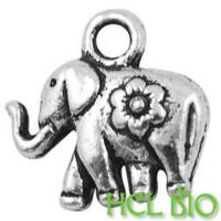 image Pampille métalique Eléphant d'Inde